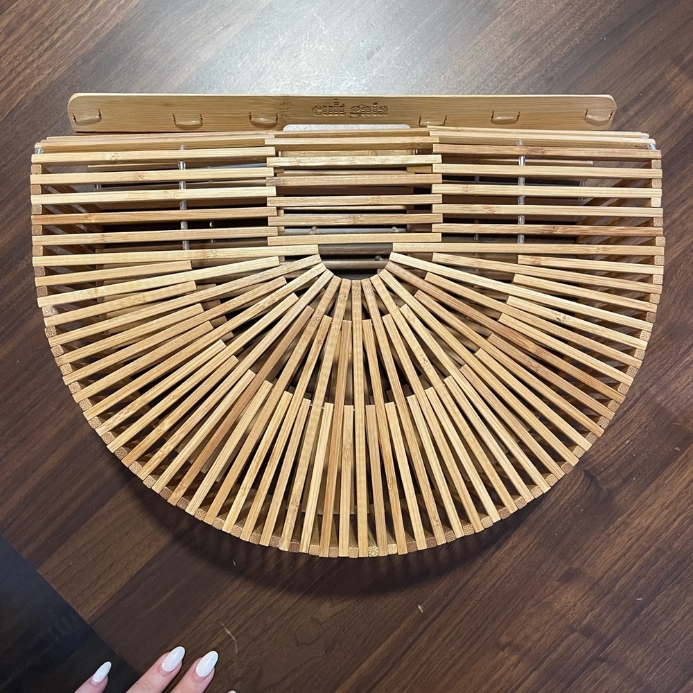 Cult Gaia Bamboo Ark Bag w/ Original Box